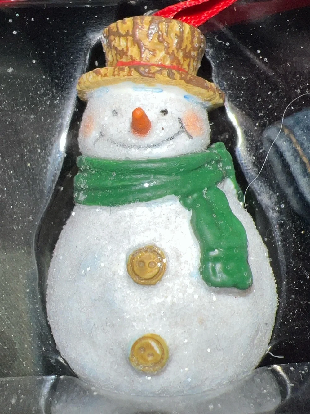 Hallmark 2013 Let It SnowMen 5 Mini Christmas Tree Ornaments NEW in Box